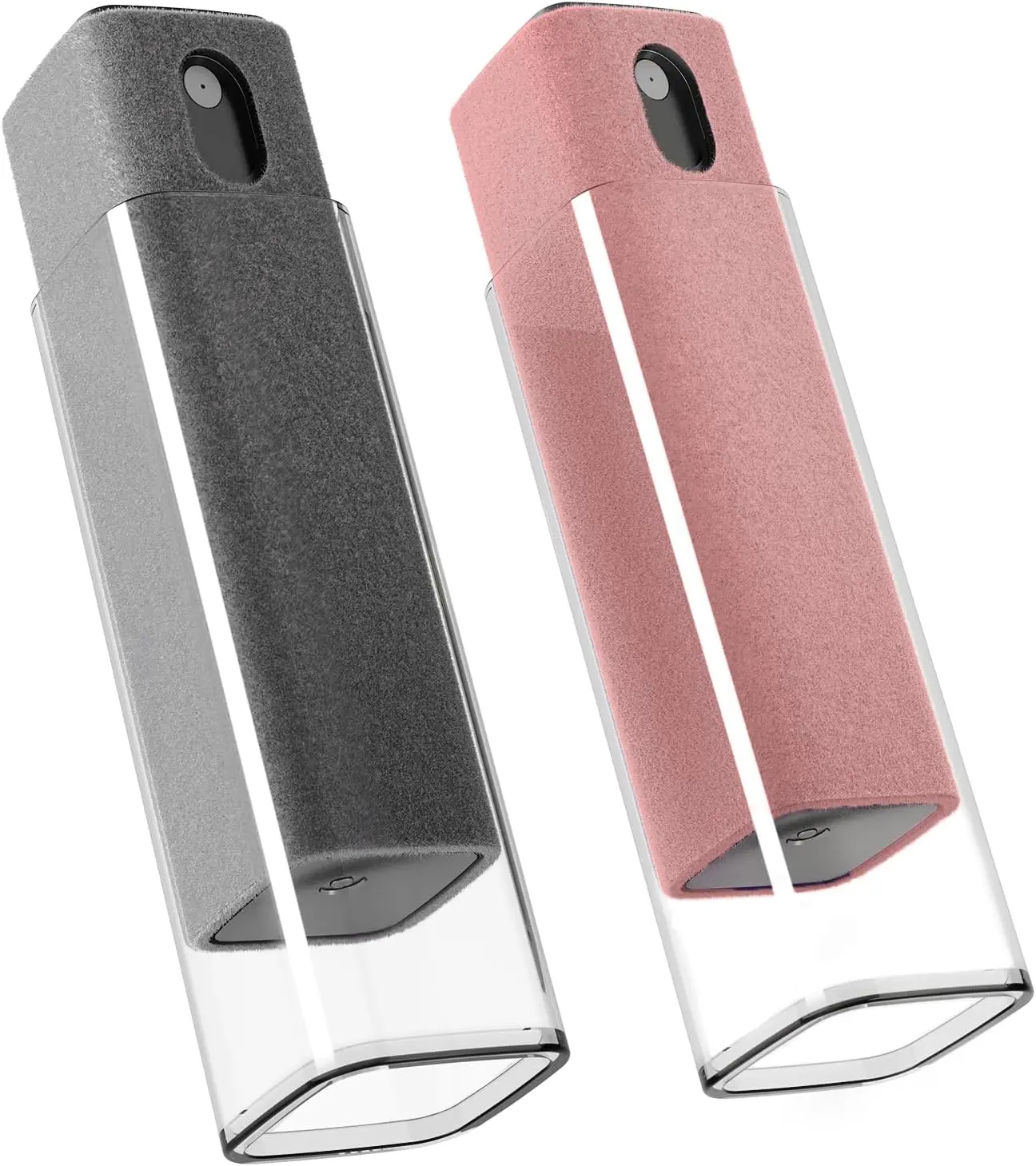 2-in-1 Screen Cleaner Spray & Microfiber Wipe Set of 2 | Touchscreen Cleaner for Tesla, Phone, Laptop & iPad | Portable New Car Essentials EVEO