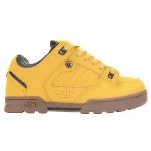 DVS Mens Militia Snow Lace Up Sneakers Shoes Casual - Yellow