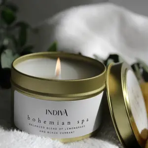 Bohemian Spa Mini Candle Tin