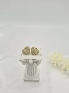 14K gold plated heart earrings (27)