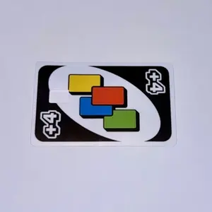 Draw 4 Uno Card - CC Skin - CC Sticker - Waterproof