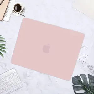 MOSISO Compatible with MacBook Air 13 inch Case M5 2026 M4 2025 M3 M2 2024-2022 A3449 A3240 A3113 A2681,Hard Shell&Keyboard Cover&Screen Film&Pouch for MacBook Air 13.6 inch Case, Baby Pink
