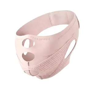 Graphene V-face Lifting Mask for Tighter Facial Contours Reduces Nasolabial Folds & Double Chin Comfortable Breathable Sleep Bandage