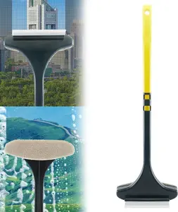 Multifunctional Anti-Mosquito Screen Brush & Glass Cleaning Tool – Dual Heads with Detachable Handle, Streak-Free for Windows, Mirrors, Car Windows, Home Car Cleaning #ScreenCleaner
