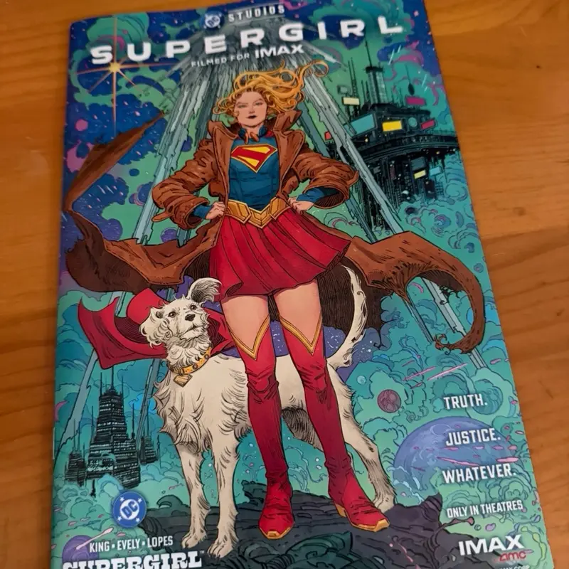 NEW Supergirl: Woman Of Tomorrow #1 Comic - 2026 AMC IMAX Variant - DC Comics