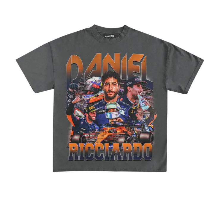 DANIEL RICCIARDO  TEE - racing shirt