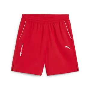 PUMA Mens F1 Essentials Woven 7 Inch Shorts Casual Bottoms Casual - Red