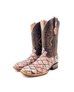 Cowboy Boot Pirarucu Fish Scale