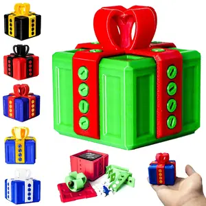 Annoying Gift Box, Creative Christmas Gift Box, Unique Present Idea, Perfect for Holidays, Innovative Packaging Design