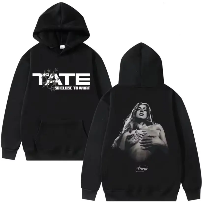 Tate Oversized Graphic Tee So Close To What Album Merch Anime Streetwear Hoodies Unisex Trending Minimalist Style