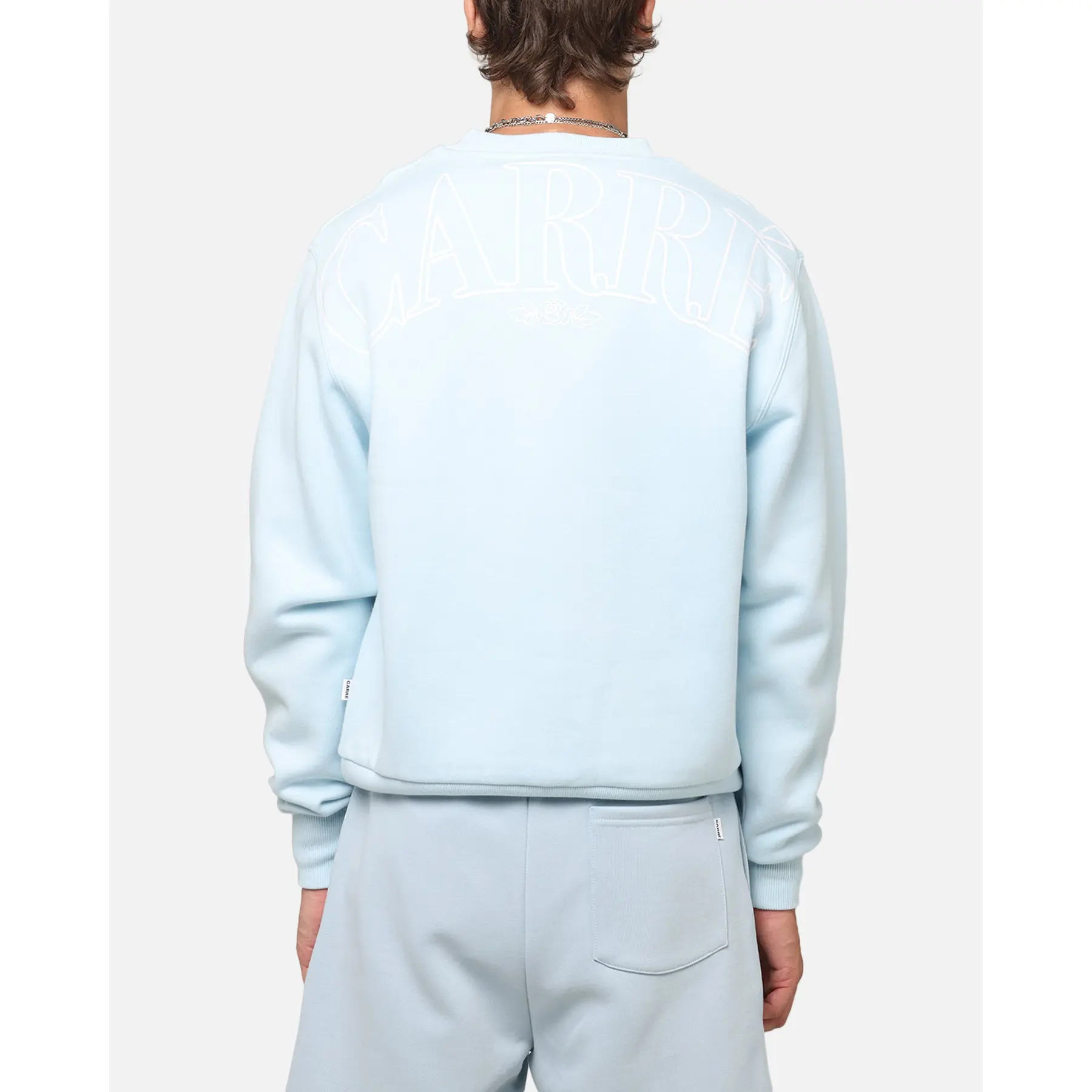 Carre Bloom Crewneck Light Blue Carre Bloom Crewneck Light Blue