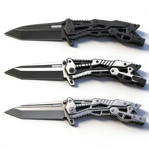 3Pcs Multi-Function Pocket Knife, Cool Hollow Folding EDC Knife for Outdoor Camping, Fishing & Survival, Ideal Gift for Men