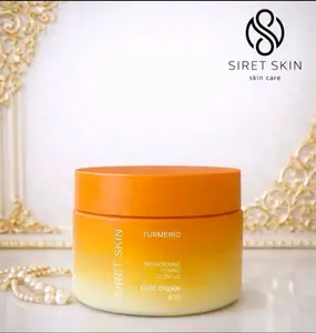 Tumeric Face Cream 60G Siret Cosmetics, Moisturizing Glow - WorldcaShop USA Body Lotion Care Moisture Hydrating