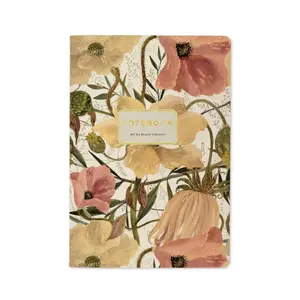 A5 Notebook - Soft Petals Notebook