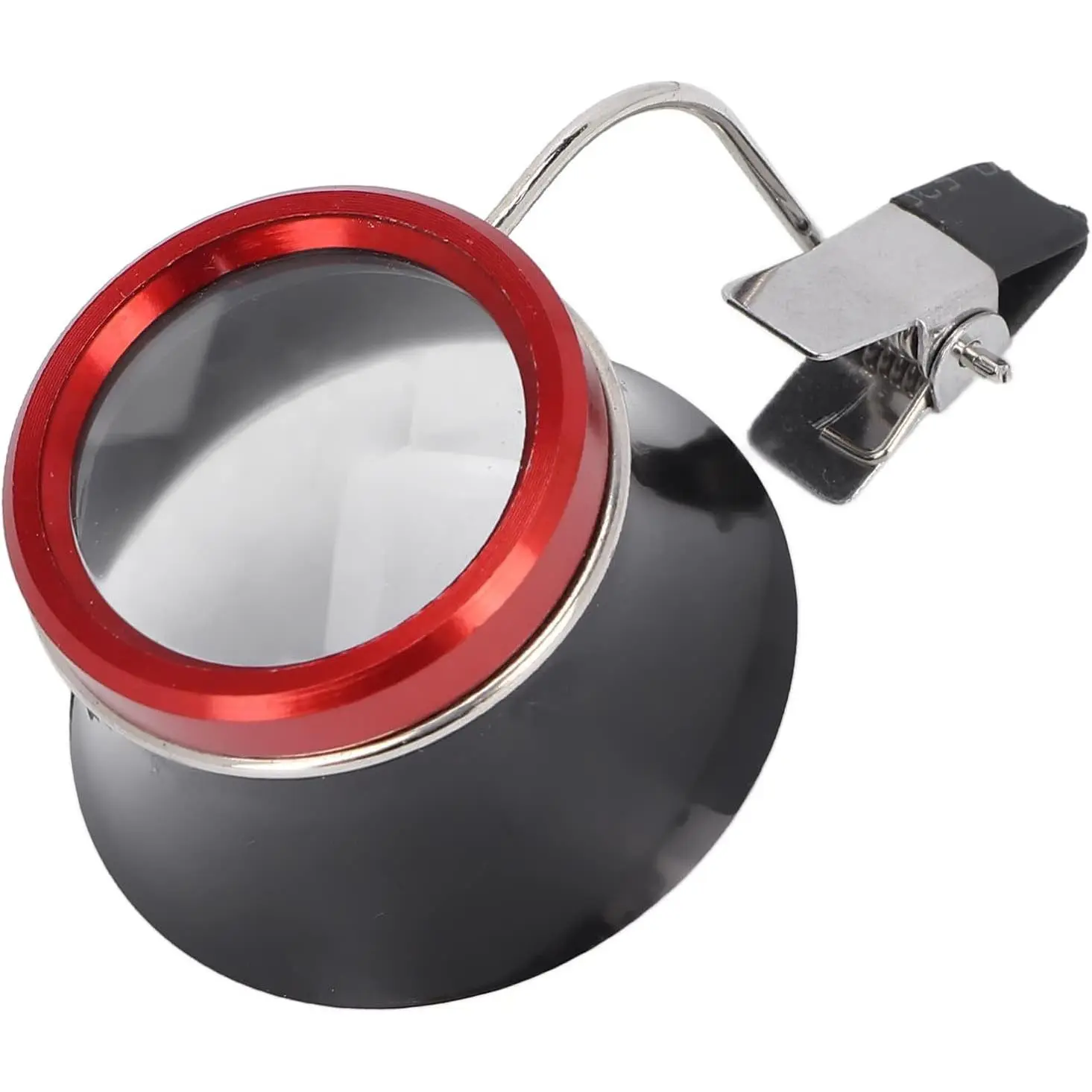 5x Magnifying Glass Eye Loupe with Clip - Professional, Portable Tool for Watchmakers