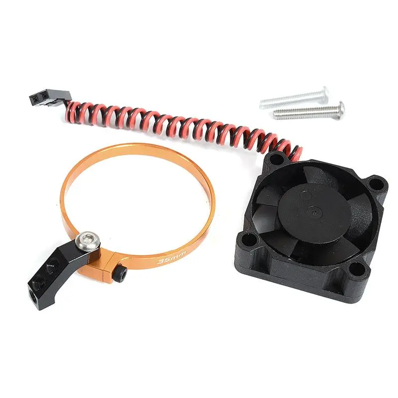 30x30x10mm High Speed Cooling Fan+Clamp Type Mount for 35mm O.D. Motor