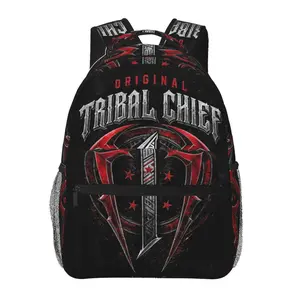 Fashion WWE backpack with large capacity—WWE daily commuter bag for outdoor hiking and business; cartoon casual WWE merch laptop daypack/school bag for women, men, and gift giving.