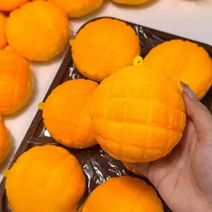 Crispy Pineapple Bun Handmade Sensory Ball Squishy Toy