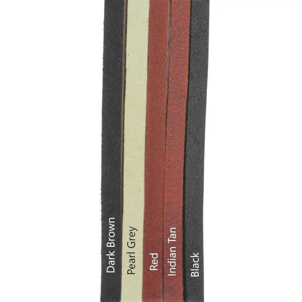 Rawhide Leather Shoe Laces 1/8" x 72" (2023 Colors, While Supplies Lasts)
