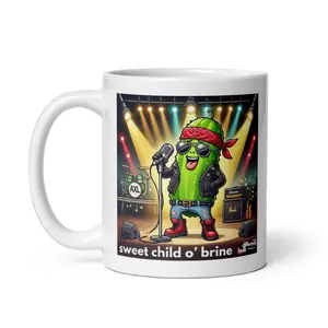 Sweet Child O' Brine White Glossy Mug