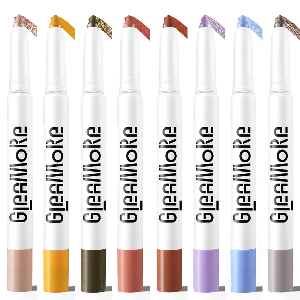 Gleamore Blink Bait Shadow Stick, Long-Lasting, Buildable Cream Eyeshadow Stick with Smudger, Waterproof, Multi-use for Eyes, Lips, and Highlights, High Pigment, Vegan & Cruelty-Free