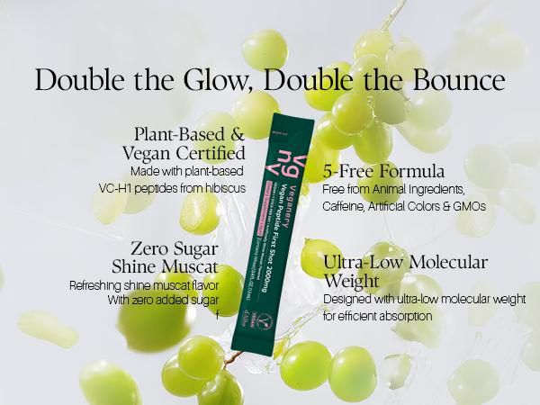 [Veganery] Peptide Booster First Shot 2000mg Set