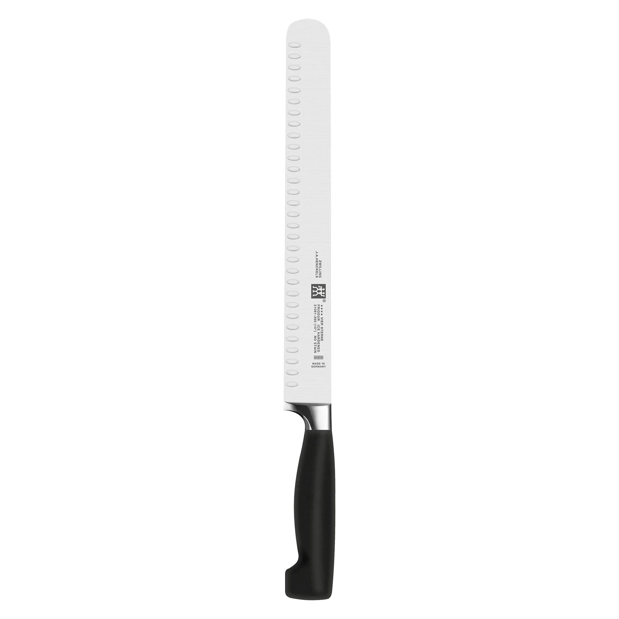 ZWILLING Four Star 10-inch Hollow Edge Slicing Knife ZWILLING Four Star 10-inch Hollow Edge Slicing Knife