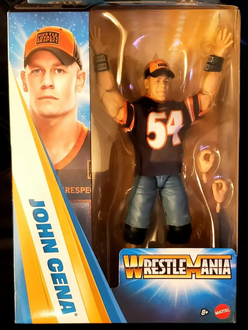 WWE Elite Collection John Cena WrestleMania Figure Mattel Collectible