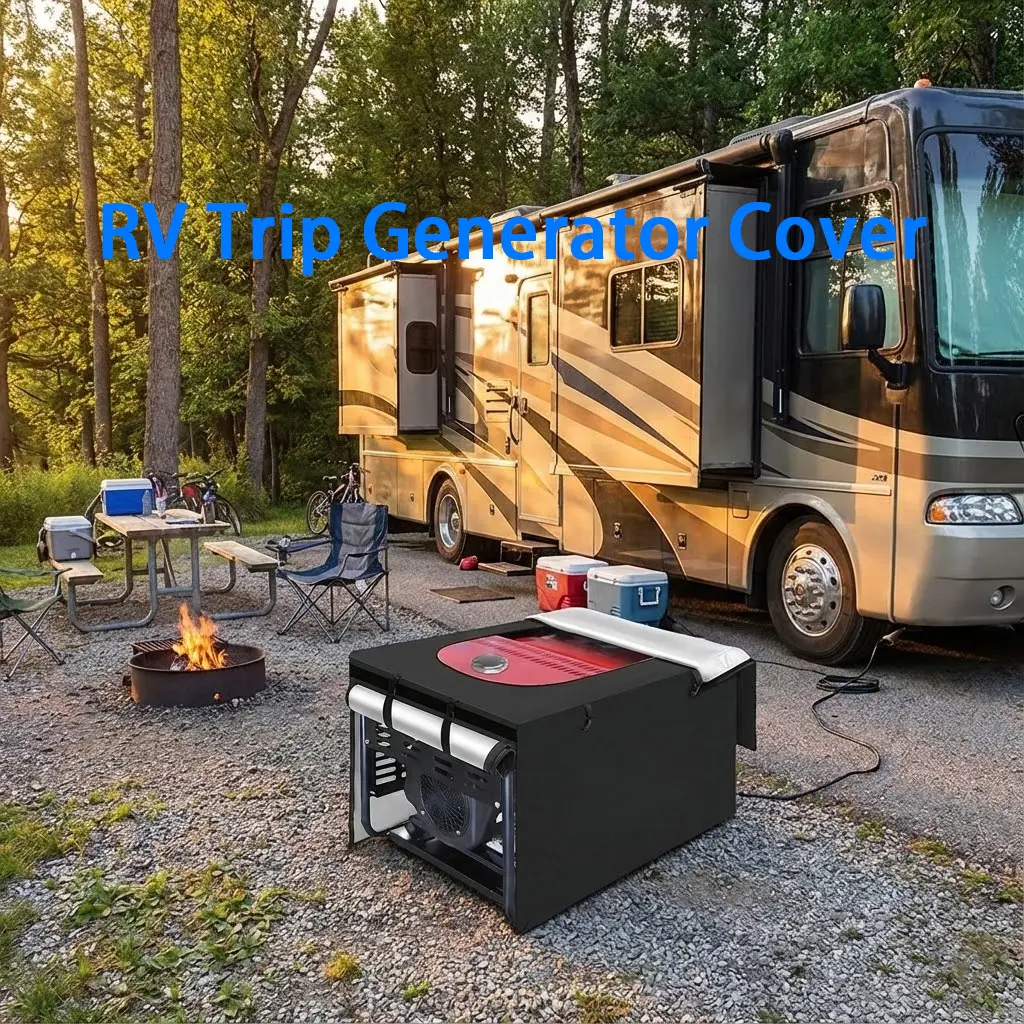 Generator Protective Cover Outdoor Generator Cover Garden Generator Cover Yard Generator Cover Camping Power Generator Cover Camper Generator Cover Travel Trailer Generator Cover Portable Generator Weather Cover Emergency Generator Protection Cover