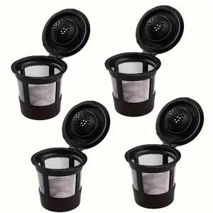 Coffee Filter Funnel, 3 Counts Coffee Filter Cup, Coffee Filter Basket, Coffee Making Tool for Home Office Use, Kitchen Accessories
