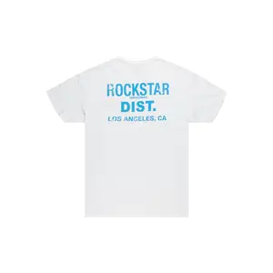 Lake 3.0 White/Blue Oversized Graphic T-Shirt