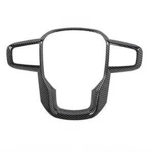 For 2019+ Chevy GMC-SIERRA Interior Center Console Steering Wheel Panel Decor Trim Cover