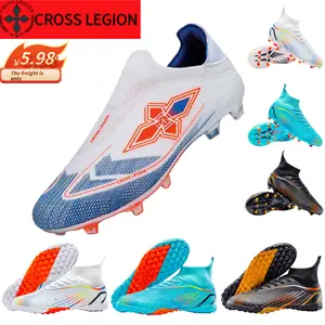 CROSS LEGION soccer shoes33-36/44-46 Seamless Football Shoes for Men & Ladies - Comfortable Lightweight Soccer Cleats with Wrapped Design for Extended Wear soccer shoes