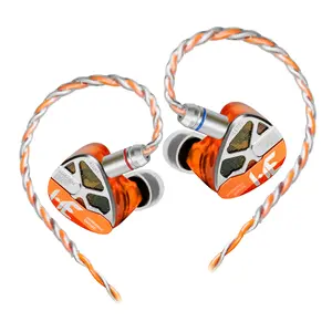 Harmonic Empire Xiao Qiao HiFi Wired IEM Earphones Semi-Open 10mm Graphene Dynamic Driver Detachable 0.78mm 2-Pin Cable for Gaming