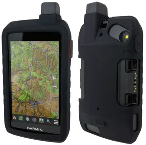 Garmin Montana 700/700i/750/750i Silicone Protective Case (Black) - Rugged Handheld GPS Navigator Accessories
