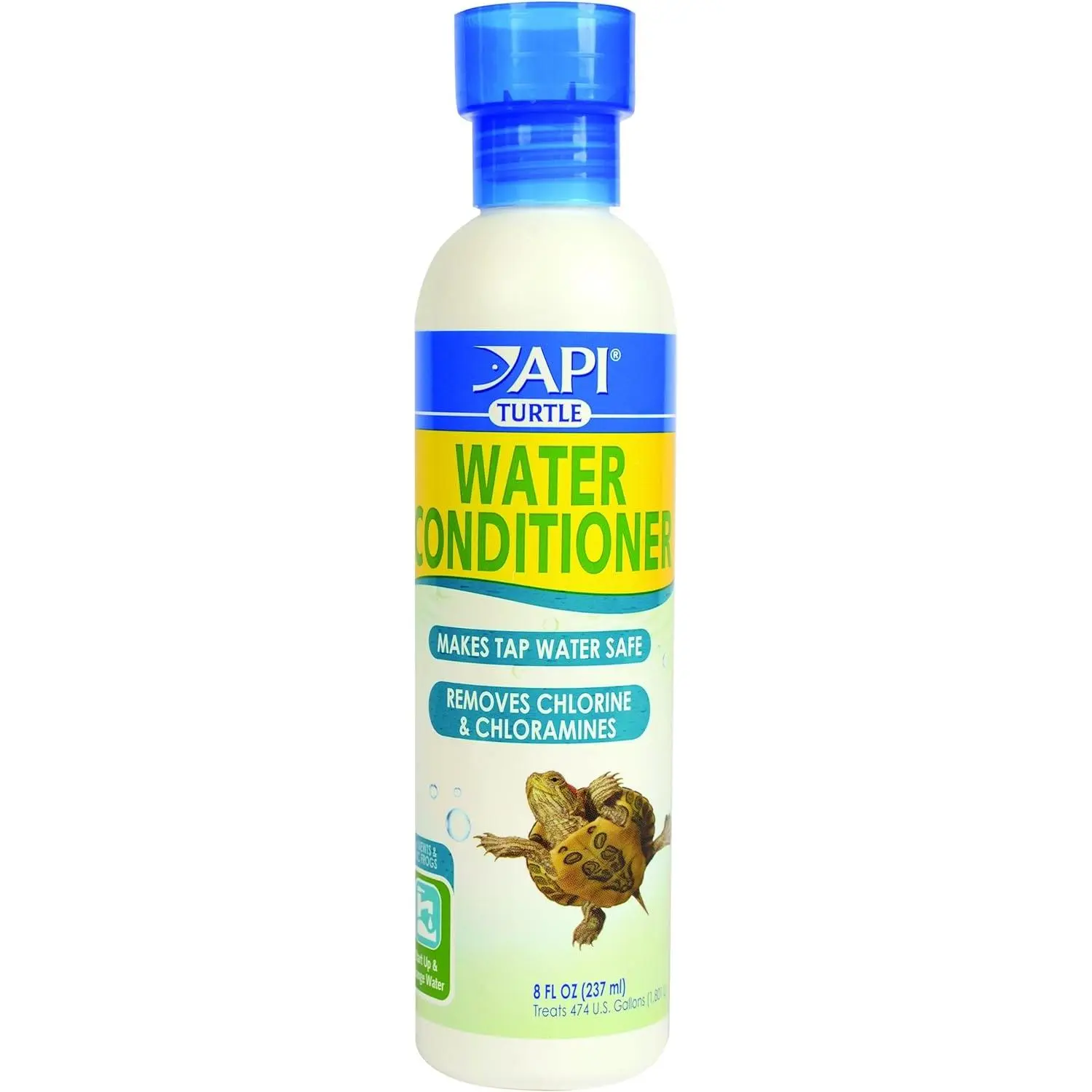 8-Ounce Turtle Water Conditioner for Aquariums – Safe & Effective Water Treatment, Removes Chlorine & Heavy Metals, Promotes Healthy Turtles & Fish, Long-Lasting Formula for Freshwater Tanks black  pond  dye fish  pump frog  terrarium