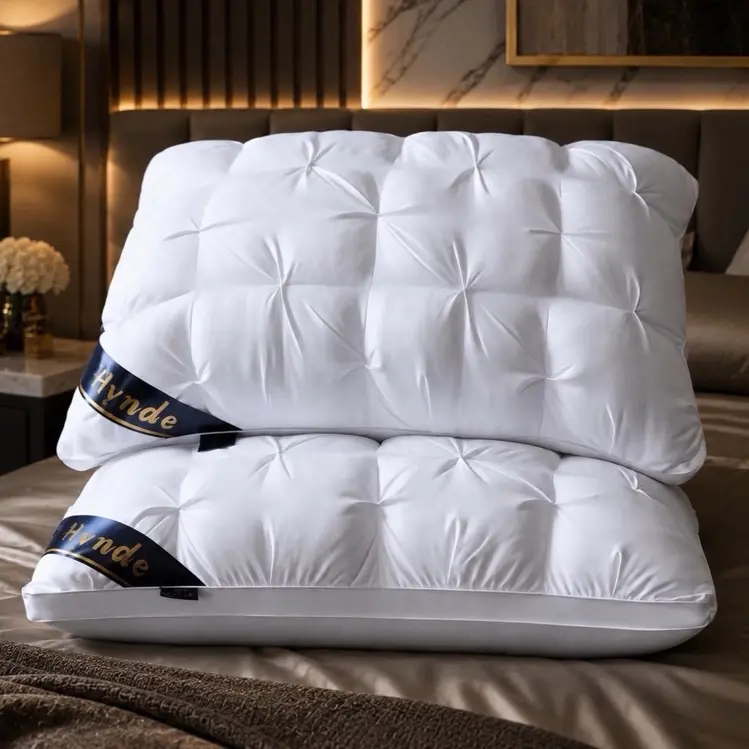 [Summerwins] Hotel Collection, Luxurious Bed Pillows Standard / Queen And King Size, Original Soft Down Alternative Pillow for Sleeping - Soft Support for Back, Stomach or Side Sleepers
