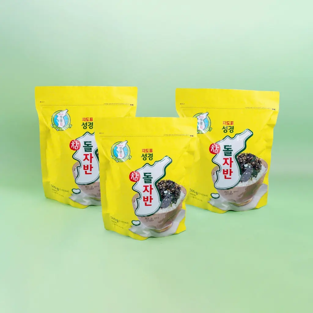 Korea Dried Seasoned Seaweed Sung Gyung - Rong biển canxi 500gr