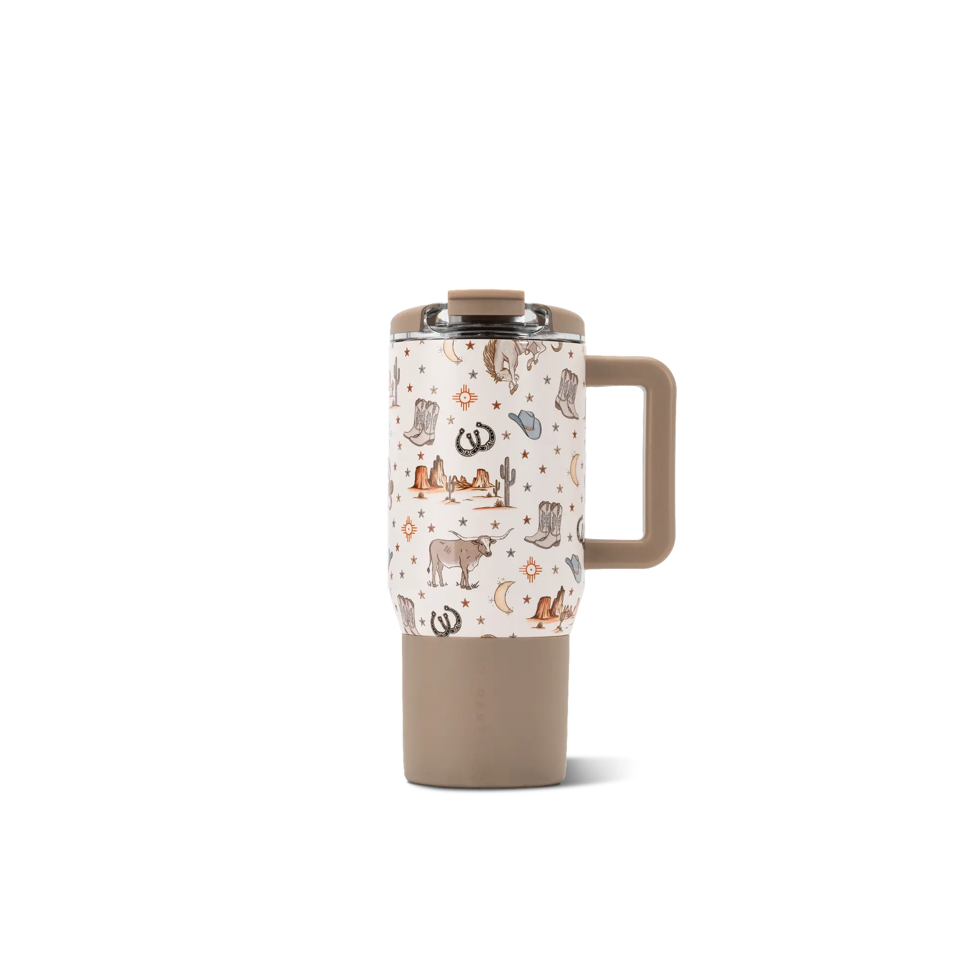 HydroJug Coffee Traveler 20 oz - Leak-Resistant, Ceramic-Lined Insulated Travel Coffee Mug for Hot or Cold Drinks with Flip Lid & Handle, Dishwasher Safe Coffee Tumbler