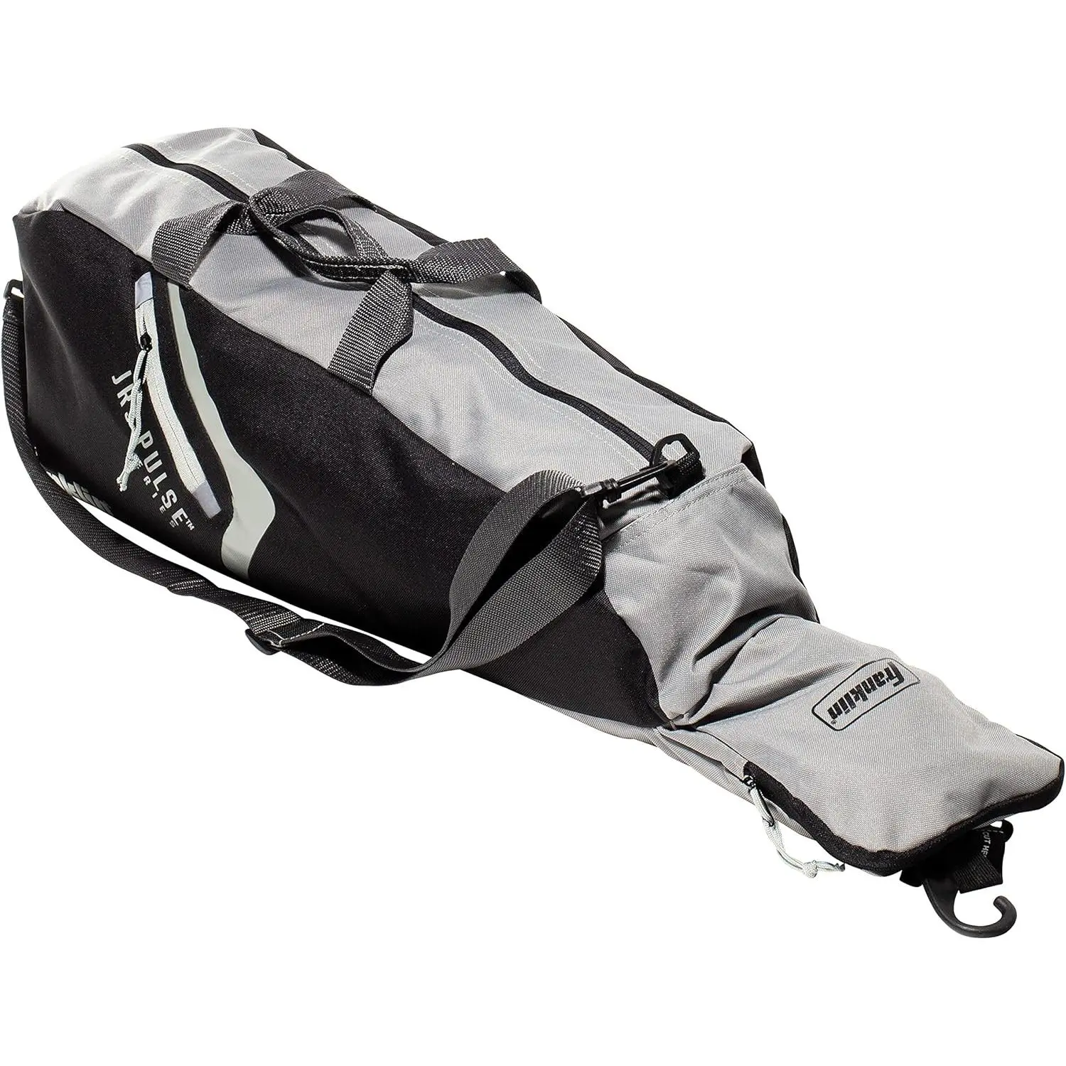 Heavy Duty Water-Resistant Baseball Tote Bag - 3-Bat Capacity, Multi-Compartment Sports Gear Organizer with J-Hook for Youth Sports Bat, Helmet, Glove, T-Ball, Softball Equipment & Quick Access, Baseball Mitt, Bat-Friendly
