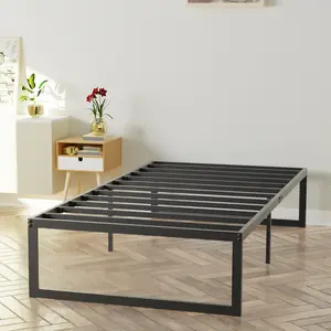 Alpha Metal Platform Bed Frame - Durable and Stylish