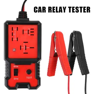 LED Indicator Light Car Battery Checker Automotive Electronic Relay Tester Car Relay Test Automotive Accessories Universal 12V
