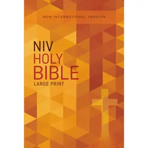 NIV, Outreach Bible, Large Print, Paperback by Zondervan [Paperback Book]