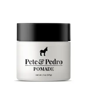 Hair Pomade - High Hold, High Shine Hairstyling For Men & Women | Adds Volume, Thickness, & Fullness | Aloe, Ginseng, Lanolin, Glycerin | Ideal For Slick, Polished Hair Styles, 2 oz