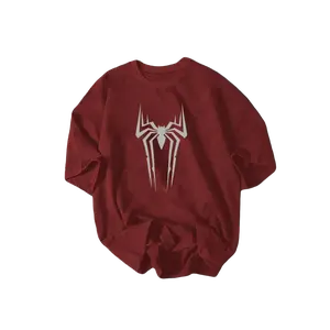 Spider Graphic T-Shirt for Men Women – Minimal Spider Streetwear Tee, Cool Spider Print Shirt, Trendy Urban Graphic Tee, Casual Fashion Street Style Unisex Graphic T-Shirt