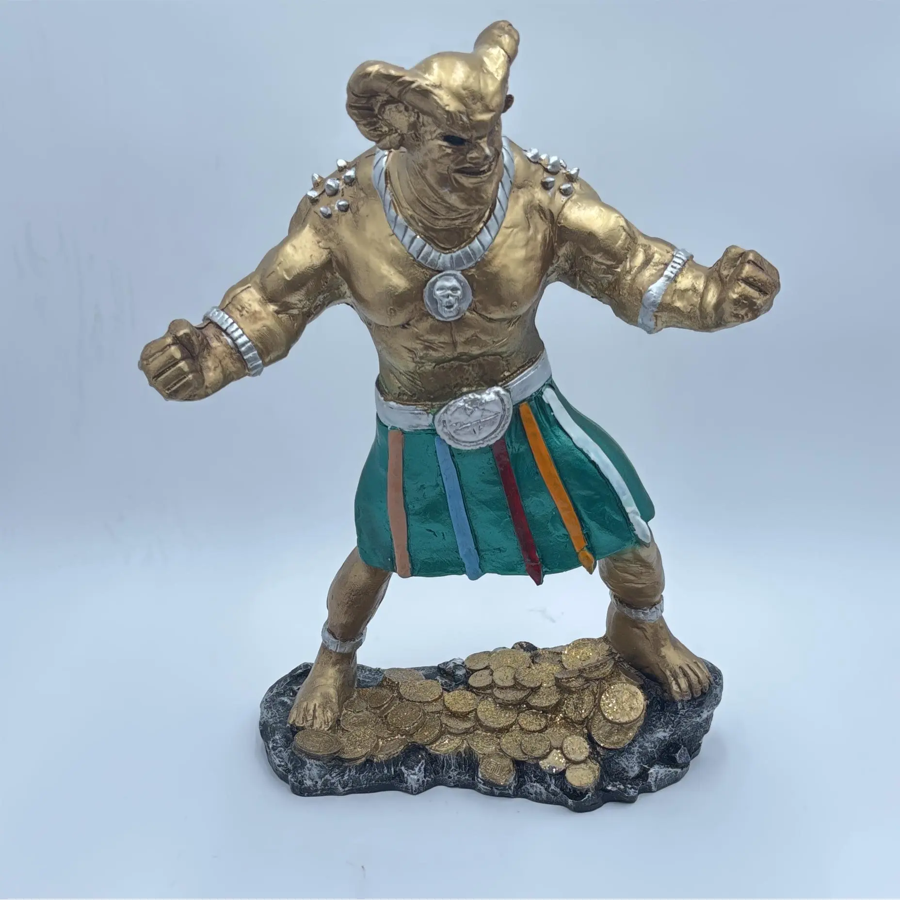 Mamon Avaricia statue 17 inch Made in Mexico
