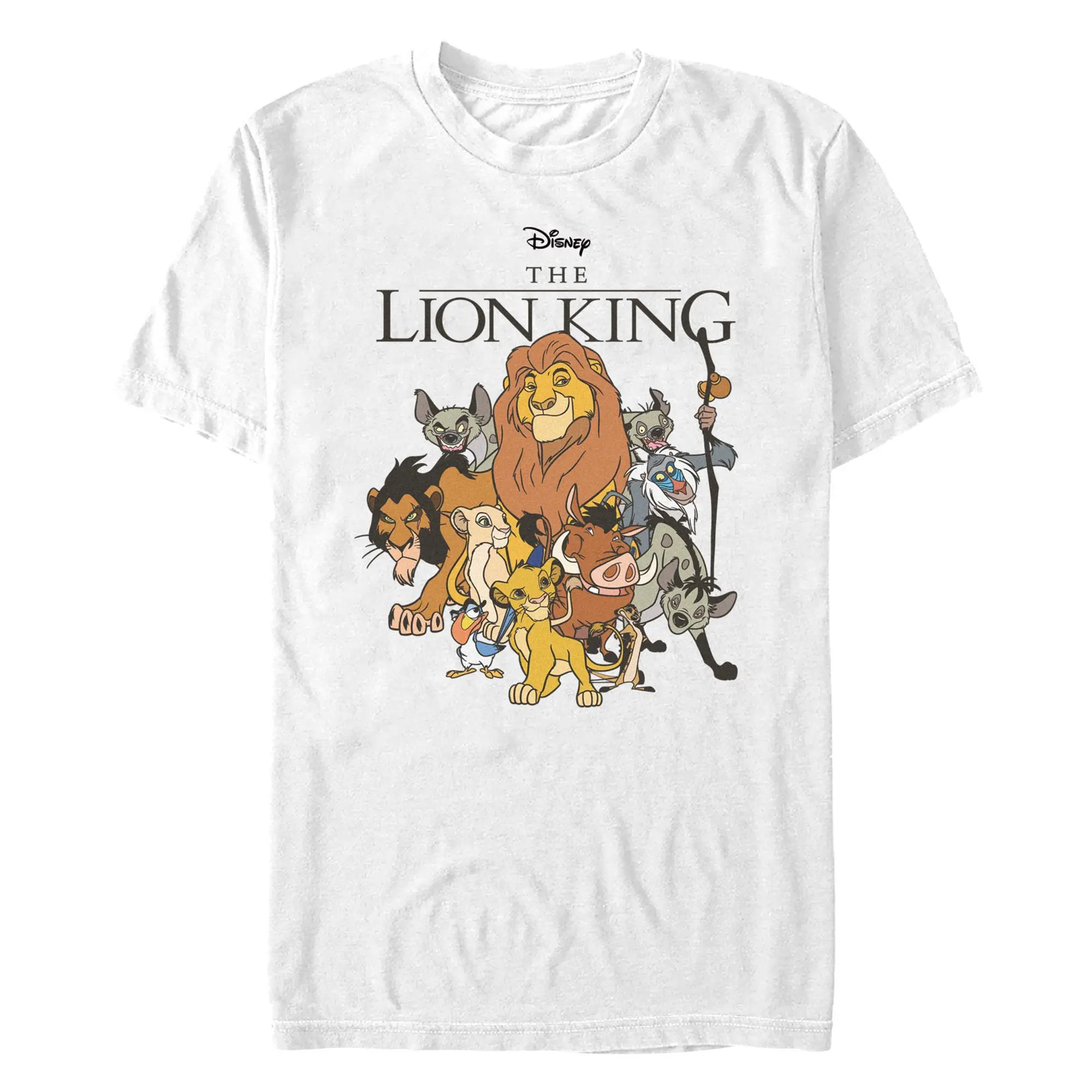 Men's Lion King Main Characters T-Shirt