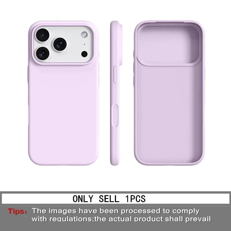 1 piece BASE MORE COVER ultra-thin liquid silicone, Accessories, Protective iPhone Cellphone case, soft touch, soft edge wrapping, matte soft shell case, skin-like texture, naked phone case, suitable for Apple iPhone 17 Pro Max/16/15/14/13 Pro Max
