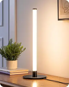 LED Table Lamp Modern Slim Bedside Lamp Stepless Dimming Modern Nightstand Lamp, Desk Lamps for Bedroom, Living Room