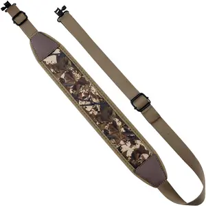 Two Point Sling with Swivels Comfortable Neoprene Padded, Length Adjustable Shoulder Strap for Outdoors